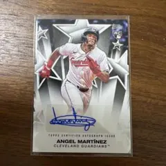 Topps アンヘル・マルチネス選手 サインカード　ガーディアンズ