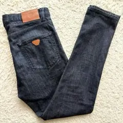 ★ICON 虎刺繍★ EMPORIO ARMANI デニム J38 紺 ジーンズのサムネイル