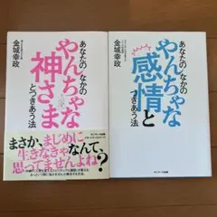 あなたのなかのやんちゃな感情とつきあう方法＆やんちゃな神さま2冊セット　金城幸政