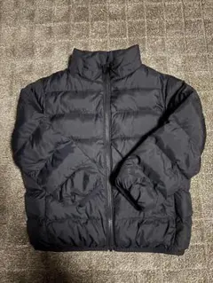 UNIQLO ブラック ウォッシャブルパーカ 110サイズ