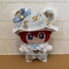 いつぬいサイズ☆水色×イチゴ柄♡3点set☆あんスタぬい服 - メルカリ