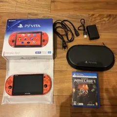 SONY ソニーPSVITA PCH-2000 本体ネオンオレンジ　美品動作OK