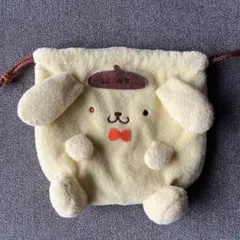 ポムポムプリン　巾着　サンリオ　キャラクターポーチ　入園グッズ　入学準備