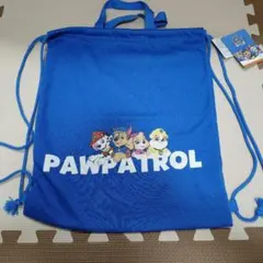 PAW PATROL ナップザック 青のサムネイル
