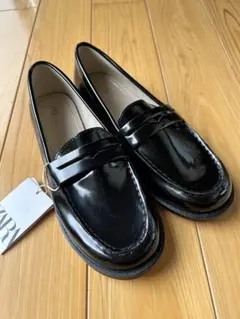 ZARA ローファー ブラック 36（23.5）【未使用】のサムネイル
