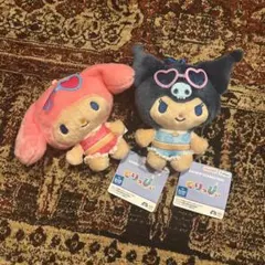 サンリオ マイメロ クロミ マスコット 2種セットのサムネイル