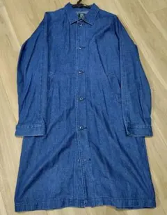 【美品】GUNG HO デニム ステンカラーコート L