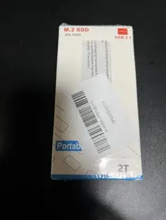 外付けポータブルSSD. 2T. USB 3.1