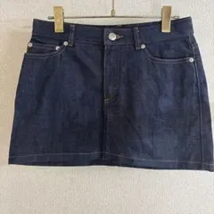 A.P.C. デニムミニスカート インディゴ サイズ36