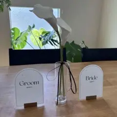 結婚式 受付セット　ウェルカムスペース 新郎新婦受付