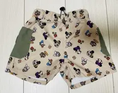 しまむら　Littc リトシー　ミッキーマウスのピクニック　半ズボン 撥水