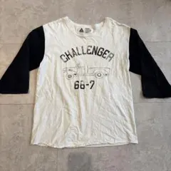 CHALLENGER 七分袖 ラグラン Tシャツ 66-7のサムネイル