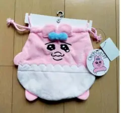 巾着 おぱんちゅうさぎ しまむら コラボ ピンク おぱんちゅ