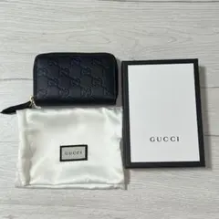 GUCCI ブラックレザー コインケース【美品】