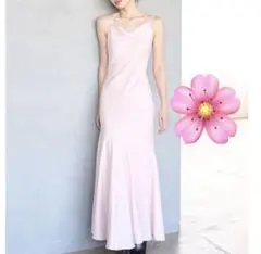 スナイデル　サテンマーメイドキャミワンピース