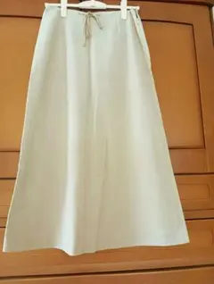UNIQLO ロングスカート ベージュ Lサイズ