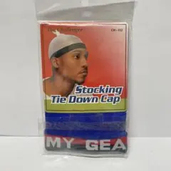 00' STOCKING TIE DOWN CAP ストッキングキャップ 青