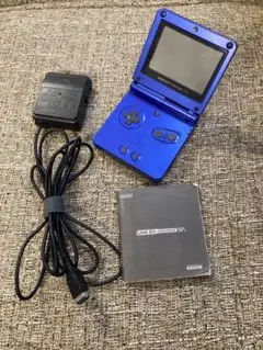最終値下げ！ゲームボーイアドバンス SP 青 ACアダプター付き ゲームボーイアドバンスSP 青 本体 最終値下げ！ゲームボーイ