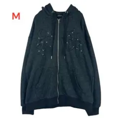 美品　クロ　CHIP CLIP ブラックMサイズ パーカー スウェット　裏毛