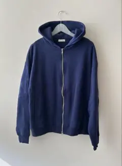 BEAUTY&YOUTH ピーチスキン スウェットジップパーカー XL