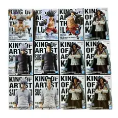 呪術廻戦 五条悟 夏油傑 ワンピース等　１２個 KING OF ARTIST