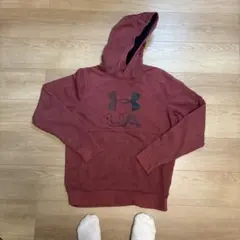 Under Armour 赤 M フード付きパーカー