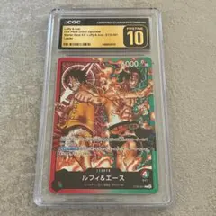 CGC10 PRISTINE金PSA10以上 ルフィ エース ST30-001 - メルカリ