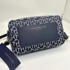 TOMMY HILFIGER ショルダーバッグ ネイビー
