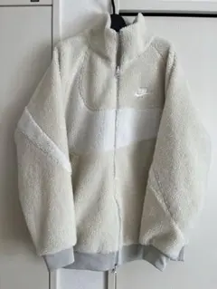 【セール】NIKE ナイキ ボアジャケット リバーシブル 白 Lサイズ 美品