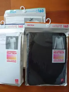 UNIQLO HEATTECH、AIRism 160サイズ 3枚セット