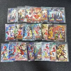 ⭐︎イタジャガスーパー戦隊シリーズ50周年記念カード　ダブり無し22枚セット