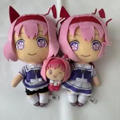 ウマ娘　巨大ぬいぐるみ　ハルウララ×2+1