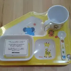 【新品】ミキハウス テーブルウェアセット