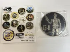 スターウォーズ マンダロリアン グローグー IG-11 缶バッジ 金バッジ
