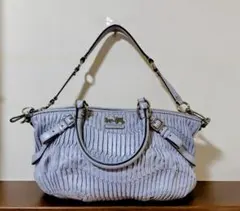【美品】COACH マディソン ギャザー 2wayバッグ