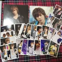 Kis-My-Ft 2  キスマイ　千賀健永　公式写真21枚＆クリアファイル