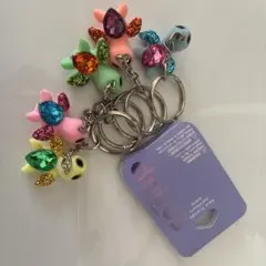 Claire’s カラフル亀キーホルダー 5個セット 新品タグ付き まとめ売り