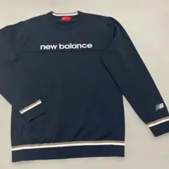 美品 New Balance Golf ニューバランスセーター ネイビー 5