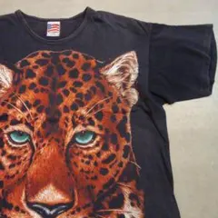 94s leopard vintage shirt レオパード