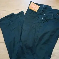 Levi's 505 ストレートデニム ブラック W28 L32