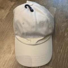 lululemon ホワイト キャップ S/M ①