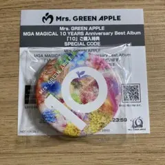 Mrs.GREEN APPLE 「10」HMV 購入特典 ミラー+SP CODE