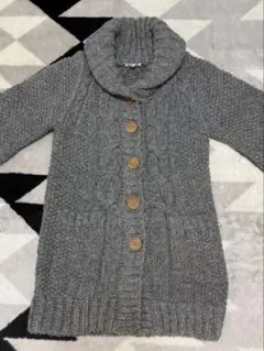 【美品】シップス❤︎ショールカラーニット　ウール100%カーディガンざっくり可愛い