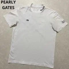 パーリーゲイツ★ビッグロゴ★薄手ストレッチ★モックネック【メンズ サイズ4（M】