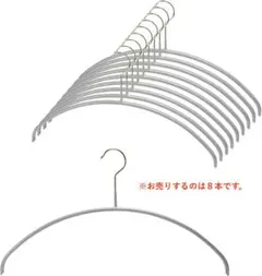 MAWA ドイツのすべらないマワハンガー エコノミック シルバー 【8本組】のサムネイル
