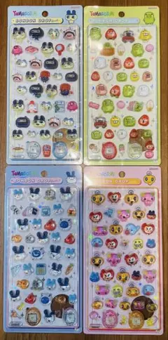 正規品　たまごっち　ボンボンドロップシール　4種セット