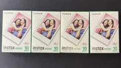 FUJIFILM instax mini フィルム 10枚入り　4個セット