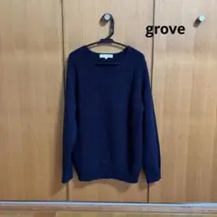 ラメ入りニット