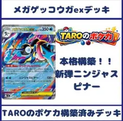 メガゲッコウガex　構築済みデッキ