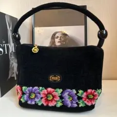 FEILER フラワー刺繍トートバッグ